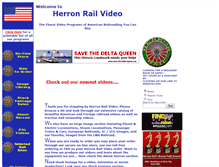 Tablet Screenshot of herronrail.com